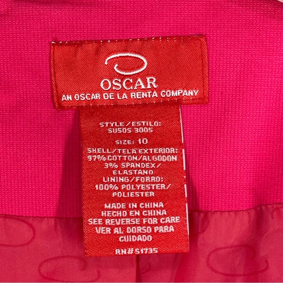 Oscar De La Renta Embroidered Blazer 10 - Picture 6 of 11